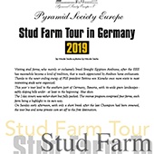 Special Edition 2019 - Stud farm tour in Germany